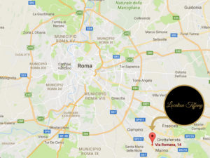 Mappa contatti Location Tiffany